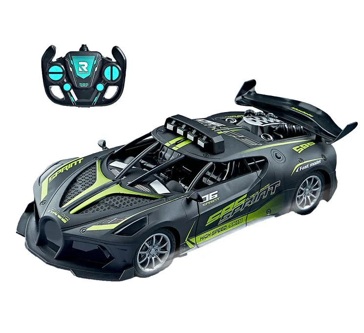 HKM-542611 Remote-Controlled Simulation Bugatti Supercar Model with 4-Channel Control, Indoor/Outdoor Use for Ages 5 and Up