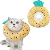 HKM-5426493 Adjustable Soft Fabric Cat Recovery Cone for Post-Surgery Care