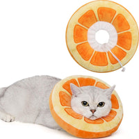 HKM-5426493 Adjustable Soft Fabric Cat Recovery Cone for Post-Surgery Care