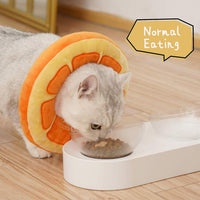 HKM-5426493 Adjustable Soft Fabric Cat Recovery Cone for Post-Surgery Care