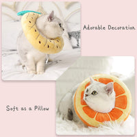HKM-5426493 Adjustable Soft Fabric Cat Recovery Cone for Post-Surgery Care