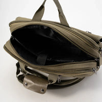 HKM-542739 Versatile Canvas Messenger Bag for Laptop and Outdoor Use