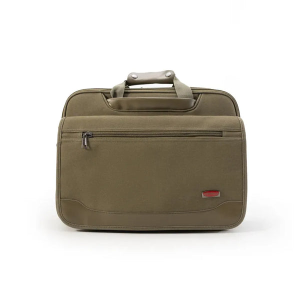 HKM-542739 Versatile Canvas Messenger Bag for Laptop and Outdoor Use