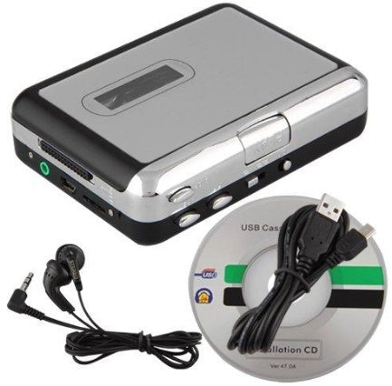 HKM-543059 Cassette to MP3 Converter with USB Connectivity and Recording Function