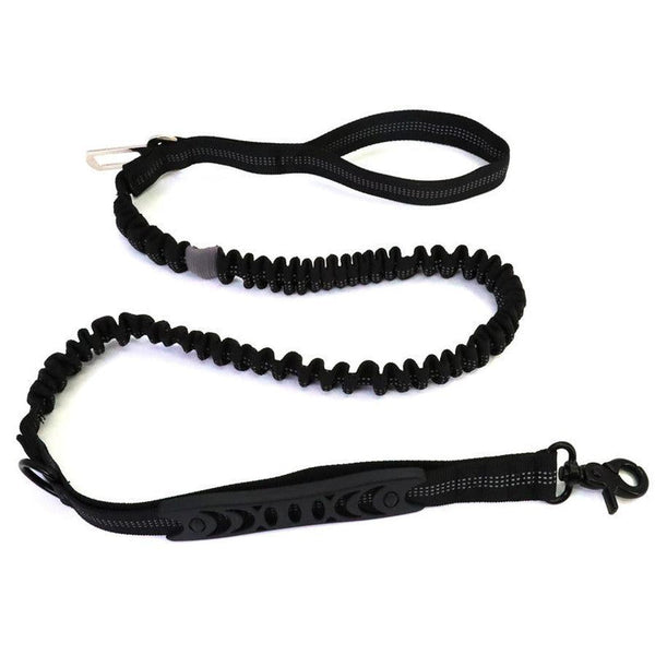 HKM-543059 Nylon Outdoor Sports Belt Leash for Dog Walking and Running - Black, 30*20*4cm