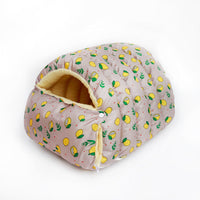 HKM-5433021 Cozy Semi-Enclosed Cat Nest Sleeping Bag with Removable Washable Cover in Various Colors