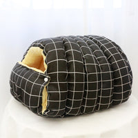 HKM-5433021 Cozy Semi-Enclosed Cat Nest Sleeping Bag with Removable Washable Cover in Various Colors