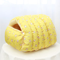 HKM-5433021 Cozy Semi-Enclosed Cat Nest Sleeping Bag with Removable Washable Cover in Various Colors