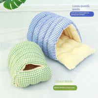 HKM-5433021 Cozy Semi-Enclosed Cat Nest Sleeping Bag with Removable Washable Cover in Various Colors