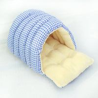 HKM-5433021 Cozy Semi-Enclosed Cat Nest Sleeping Bag with Removable Washable Cover in Various Colors