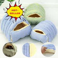 HKM-5433021 Cozy Semi-Enclosed Cat Nest Sleeping Bag with Removable Washable Cover in Various Colors