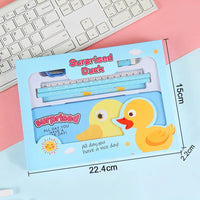 HKM-543315 Children's Back to School Stationery Set with Pencil, Ruler and Eraser
