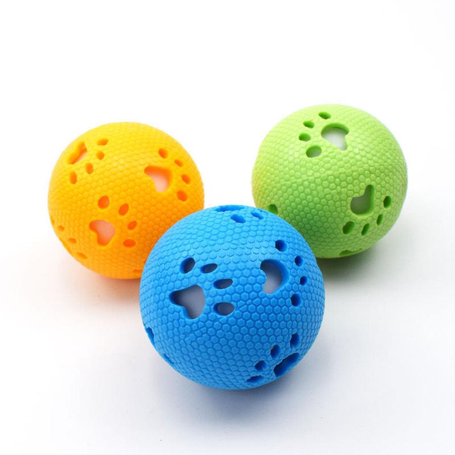 HKM-543379 Luminous TPR Hollow Footprint Ball for Pets - Customizable, 76cm, Multiple Colors Available