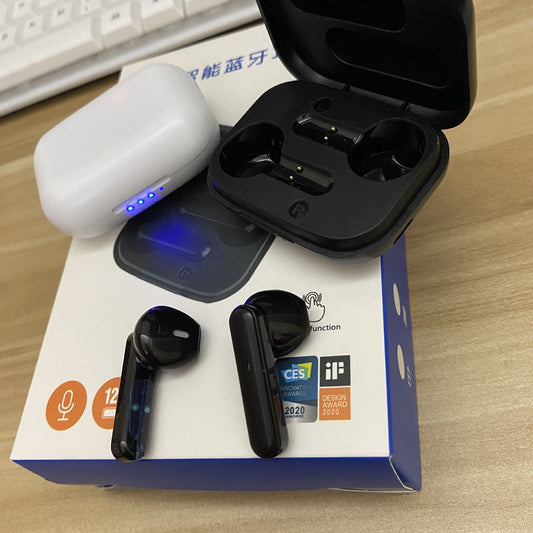 HKM-543379 Wireless Binaural In-Ear Sport Headset with Battery Display and Call Function