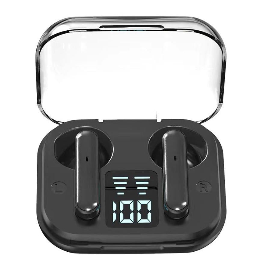 HKM-543379 Wireless Binaural In-Ear Sport Headset with Battery Display and Call Function