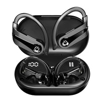HKM-543507 True Wireless Stereo Earbuds with Active Noise Cancellation, HiFi Deep Bass, Waterproof Design, and LED Digital Display