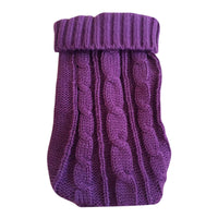 HKM-5435325 Cozy Thick Knit Pet Sweater for Cats - Warm and Stylish Fashion in Various Colors