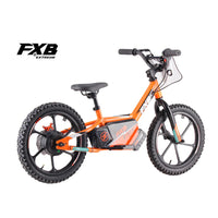 HKM-543763 16-Inch Electric Balance Bike for Kids with 2-Speed Gears and Steel Fork Suspension