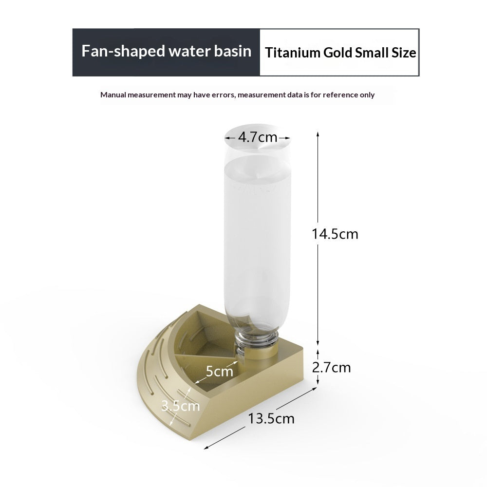 HKM-5438525 Multi-Functional Plastic Water Bowl for Reptiles - Various Sizes Available