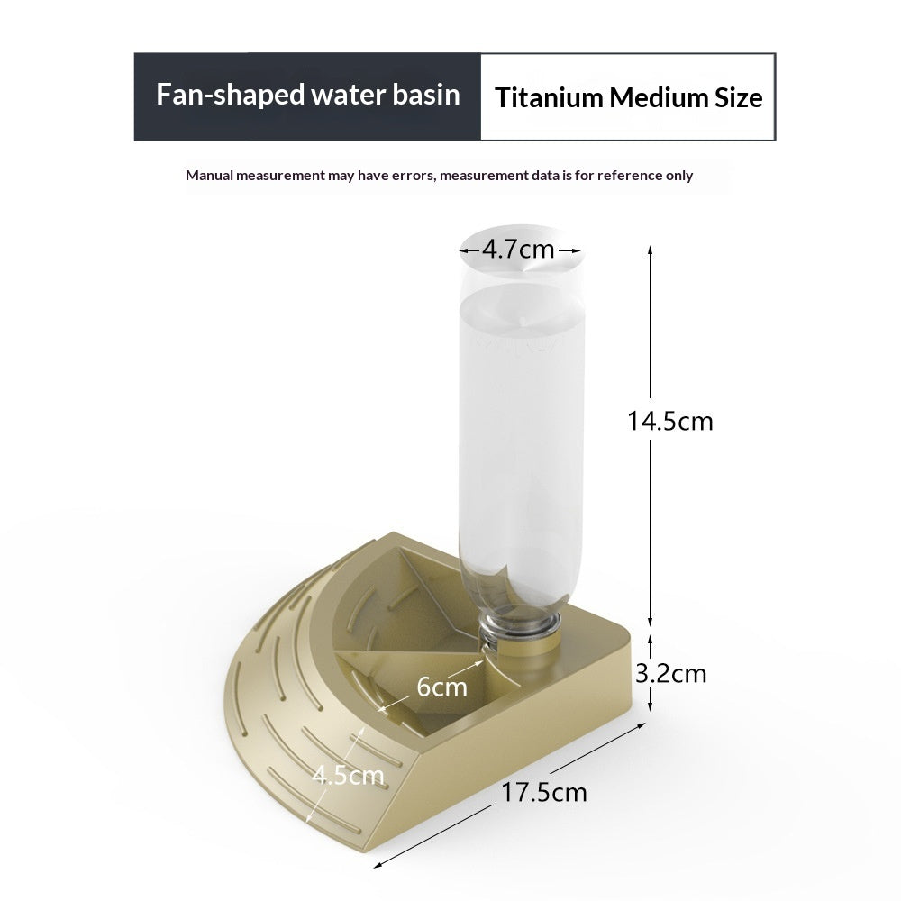 HKM-5438525 Multi-Functional Plastic Water Bowl for Reptiles - Various Sizes Available