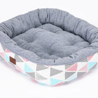 HKM-5438781 Soft and Breathable Knitted Wool Doghouse with Non-Slip Bottom, Multiple Sizes Available