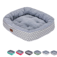 HKM-5438781 Soft and Breathable Knitted Wool Doghouse with Non-Slip Bottom, Multiple Sizes Available