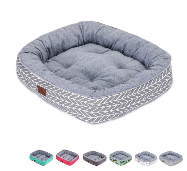 HKM-5438781 Soft and Breathable Knitted Wool Doghouse with Non-Slip Bottom, Multiple Sizes Available
