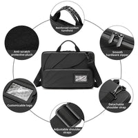 HKM-543891 Custom EVA Hard Shell Laptop Sleeve for 13-15.6 Inch MacBook and HP Computers