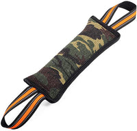 HKM-5439549 Reflective Jute Dog Training Bite Stick with Yellow Edge - 55cm