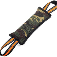 HKM-5439549 Reflective Jute Dog Training Bite Stick with Yellow Edge - 55cm