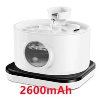 HKM-5440573 Wireless Intelligent 28L Induction Cat and Dog Water Fountain with USB Charging Options