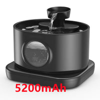 HKM-5440573 Wireless Intelligent 28L Induction Cat and Dog Water Fountain with USB Charging Options