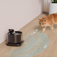 HKM-5440573 Wireless Intelligent 28L Induction Cat and Dog Water Fountain with USB Charging Options