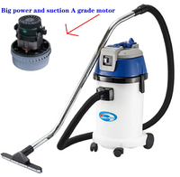HKM-544083 30L Plastic Wet and Dry Vacuum Cleaner with 1000W Power and Modern Design