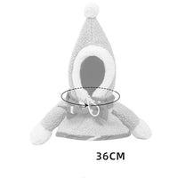 HKM-5441085 Warm and Cute Gray Pet Headwear for Christmas - Free Size Polyester (Lamb Wool)