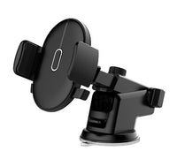 HKM-544211 Telescopic Mobile Phone Navigation Bracket for Instrument Panels – Black & Yellow