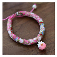 HKM-5442493 Japanese Style Pearl Collar for Dogs and Cats, Adjustable 15-40 cm