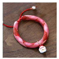 HKM-5442493 Japanese Style Pearl Collar for Dogs and Cats, Adjustable 15-40 cm