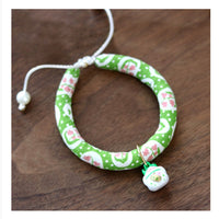 HKM-5442493 Japanese Style Pearl Collar for Dogs and Cats, Adjustable 15-40 cm
