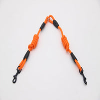 HKM-5444285 Dual Head Dog Walking Training Rope - 1.8m Length, Durable Nylon Material