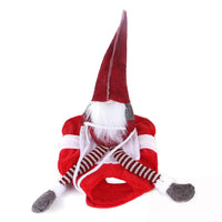 HKM-5444669 Santa Claus Riding Deer Dog Costume - Acrylic Fabric, Adjustable Size S-XL