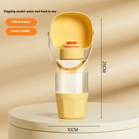 HKM-5446333 Heat-Resistant Grain Storage Cup for Cats and Dogs - Durable Pet Feeding Water Bowl