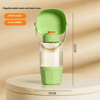 HKM-5446333 Heat-Resistant Grain Storage Cup for Cats and Dogs - Durable Pet Feeding Water Bowl