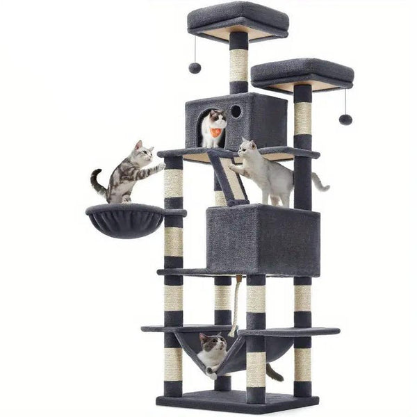 HKM-544659 Multi-layer Sisal Cat Climbing Frame - Cute Style in Various Colors