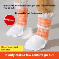HKM-5447101 Water and Dirt Resistant Slip-On Shoes for Puppies - 20 to 100 Pack Options