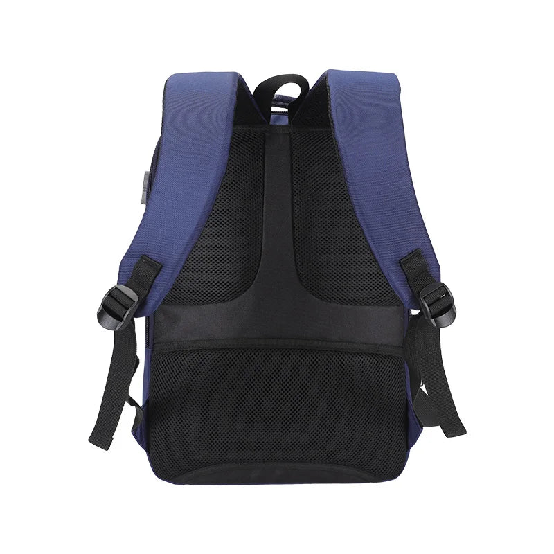 HKM-544723 Durable 17-Inch USB Laptop Backpack for Men, Versatile and Spacious Design