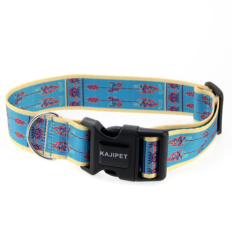 HKM-5449533 Adjustable Nylon Chest Strap and Leash for Medium and Small Dogs, Multiple Sizes Available