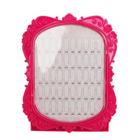HKM-544979 Nail Polish Dustproof Color Card - Two-Sided Display Board with 48 Vibrant Shades