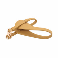 HKM-5450045 Comfortable Super-Fiber Traction Rope for Small to Medium Dogs - Non-Retractable Design in Apricot