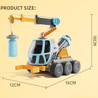 HKM-5451069 4-in-1 Outdoor Microscope and Off-road Vehicle Toy for Intellectual Development - Ages 7-14